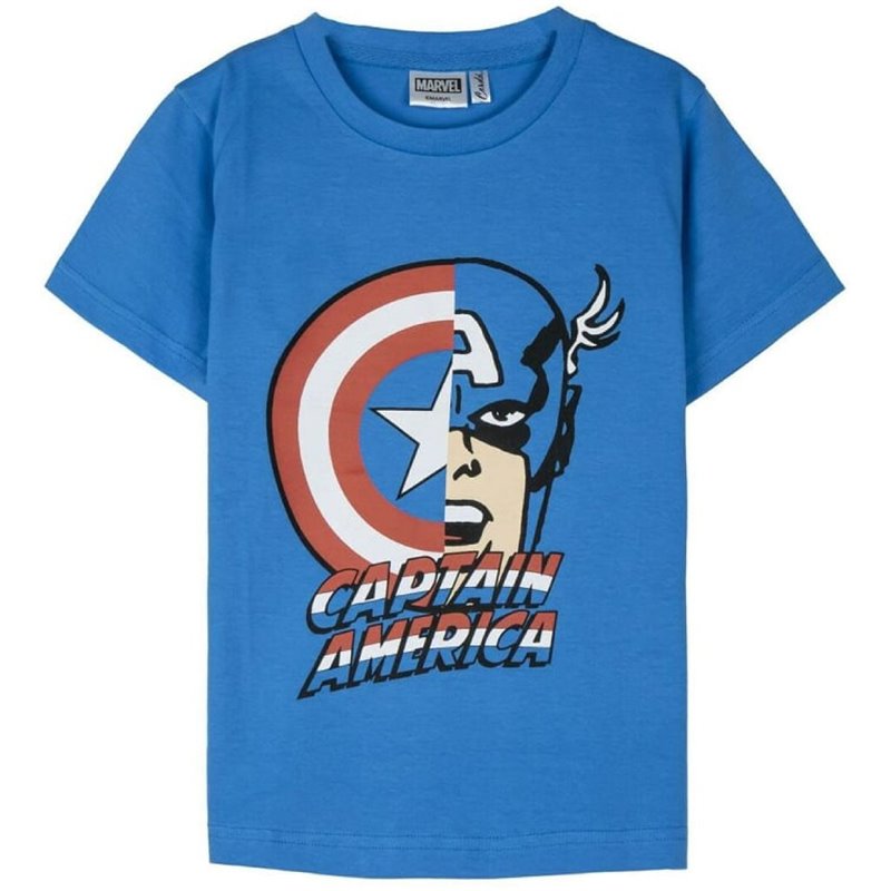 T-Shirt Infantil Marvel Avengers - Capitão América (4 - 10 anos) T-Shirt Infantil Marvel Avengers - Capitão América (4 - 10 anos)