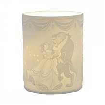 Candeeiro Litofânico Disney A Bela E O Monstro