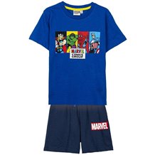 Conjunto Infantil T-shirt + Calções - Marvel Comics Group (4 - 8 anos)
