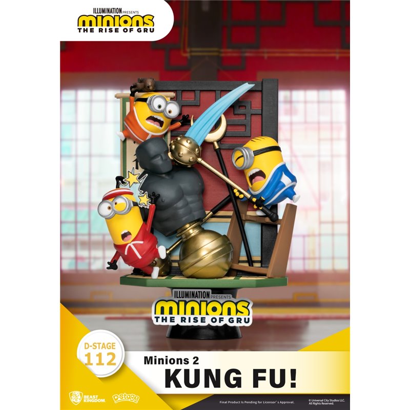 Figura Dstage Minions 2 Kung Fu Figura Dstage Minions 2 Kung Fu