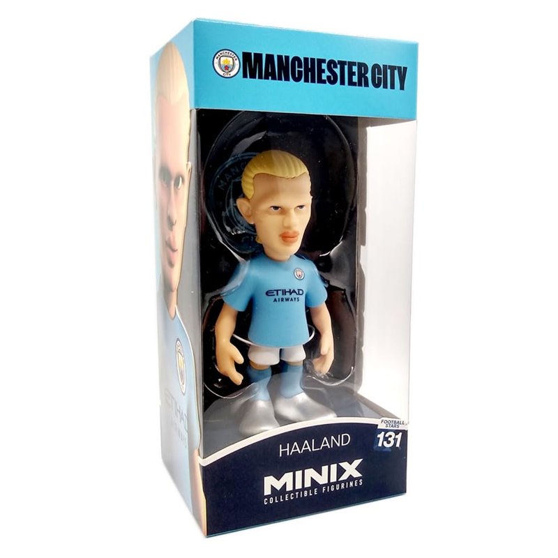 Minix - Football Stars 131 - Figura PVC 12 cm - Manchester City - Haaland 9