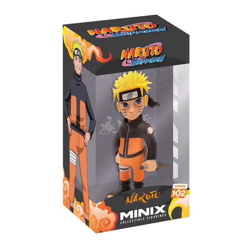 Minix - Anime 102 - Figura PVC 12 cm - Naruto Shippuden - Naruto Uzumaki Minix - Anime 102 - Figura PVC 12 cm - Naruto Shippuden - Naruto Uzumaki