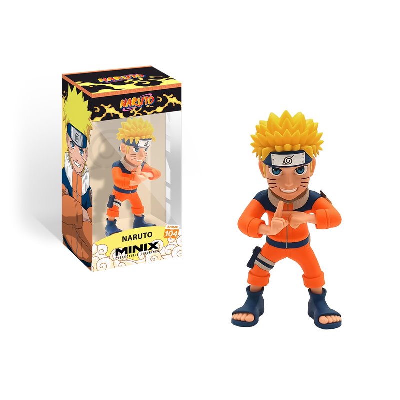 Minix - Anime 104 - Figura PVC 12 cm - Naruto - Naruto Uzumaki Multi-clonage Minix - Anime 104 - Figura PVC 12 cm - Naruto - Naruto Uzumaki Multi-clonage