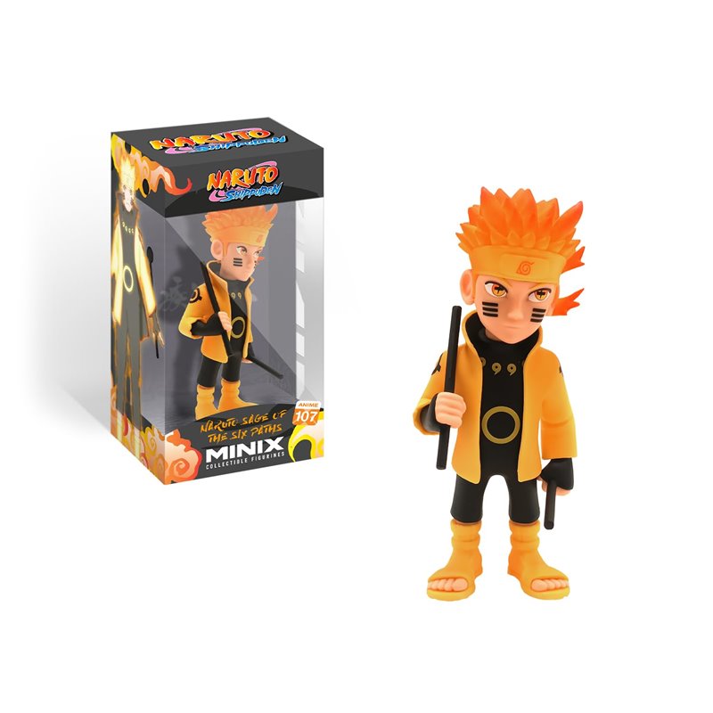 Minix - Anime 107 - Figura PVC 12 cm - Naruto Shippuden - Naruto (Six Path) Minix - Anime 107 - Figura PVC 12 cm - Naruto Shippuden - Naruto (Six Path)