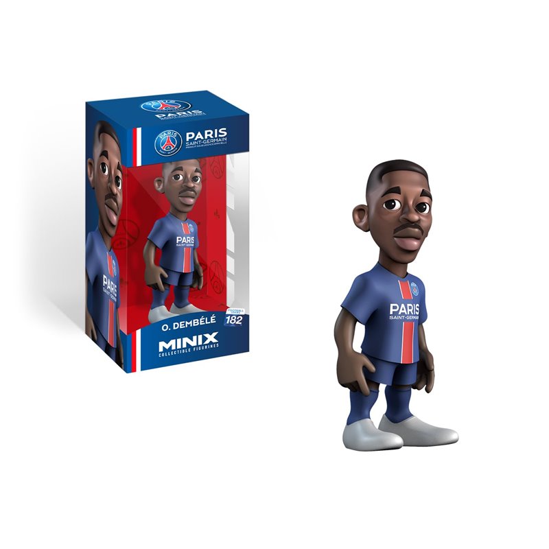 Minix - Football Stars 182 - Figura PVC 12 cm - PSG Dembele 10 Minix - Football Stars 182 - Figura PVC 12 cm - PSG Dembele 10