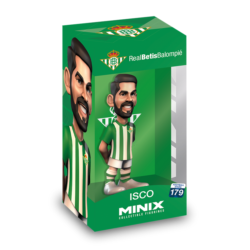 Minix - Football Stars 179 - Figura PVC 12 cm - Real Betis - Isco 22 (W9-2) Minix - Football Stars 179 - Figura PVC 12 cm - Real Betis - Isco 22 (W9-2)