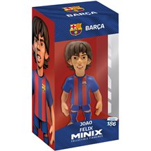 Minix - Football Stars 186 - Figura PVC 12 cm - FC Barcelone Joao Felix 14 - (W9-2)