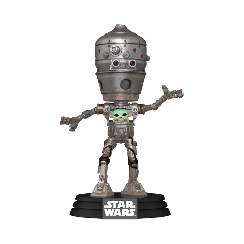 Figura Funko POP Deluxe: The Mandalorian S10– Grogu(IG-12)