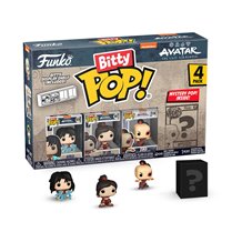 Funko Bitty Pop!: Avatar: The Last Airbender Mini Collectible Toys 4-Pack - Azula, Ty Lee, Zuko & Mystery & Mystery Chase Figure
