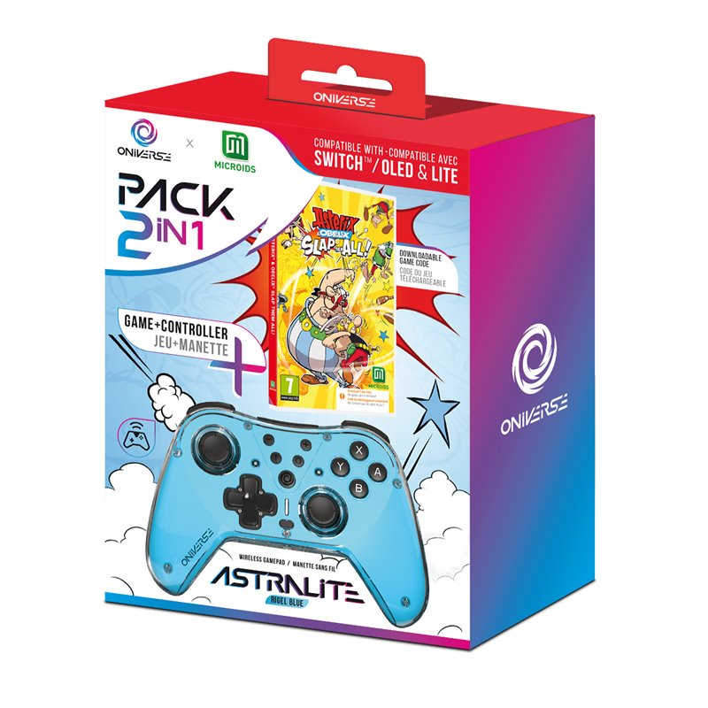 Oniverse - Bundle Code In Box Asterix And Obelix + Controller (Switch - Pc - Mobile) Oniverse - Bundle Code In Box Asterix And Obelix + Controller (Switch - Pc - Mobile)