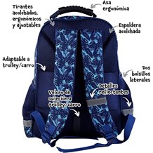 Mochila Infantil Adaptável - Disney: Stitch