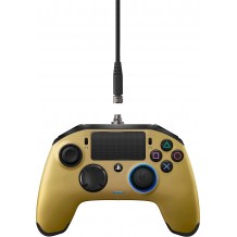 Comando Nacon Revolution Pro Controller PS4 - Gold (Caixa Danificada)