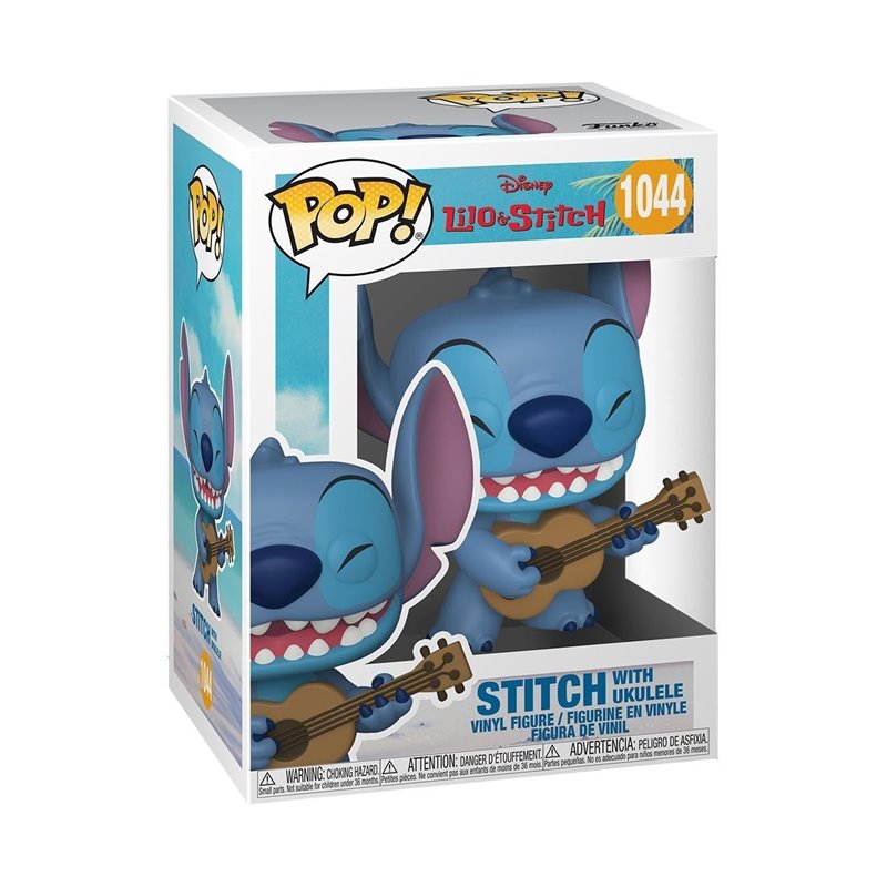 Figura Funko POP! Disney: Lilo & Stitch - Stitch with Ukelele 1044 Figura Funko POP! Disney: Lilo & Stitch - Stitch with Ukelele 1044