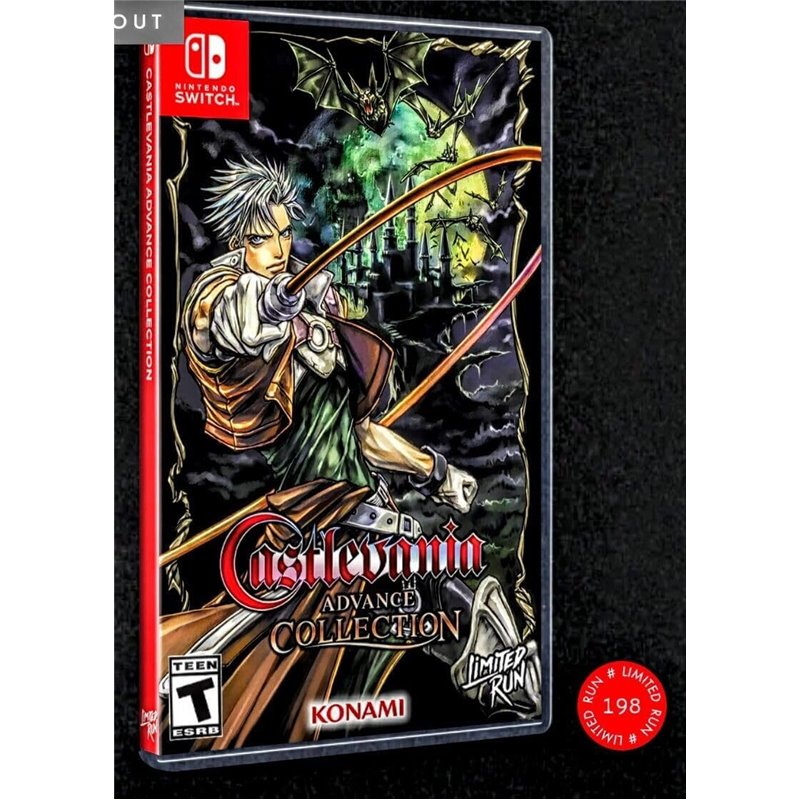 Castlevania Advance Collection Classic Edition - Circle of the Moon Cover [Limited Run Games] Nintendo Switch