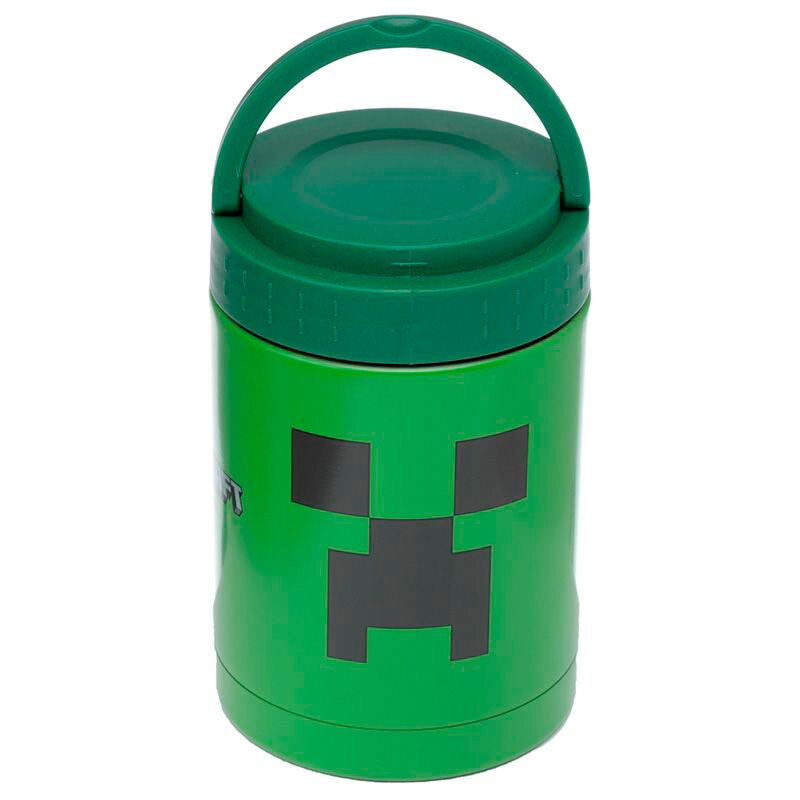Fiambrera portatil Creeper Minecraft 500ml termo Fiambrera portatil Creeper Minecraft 500ml termo