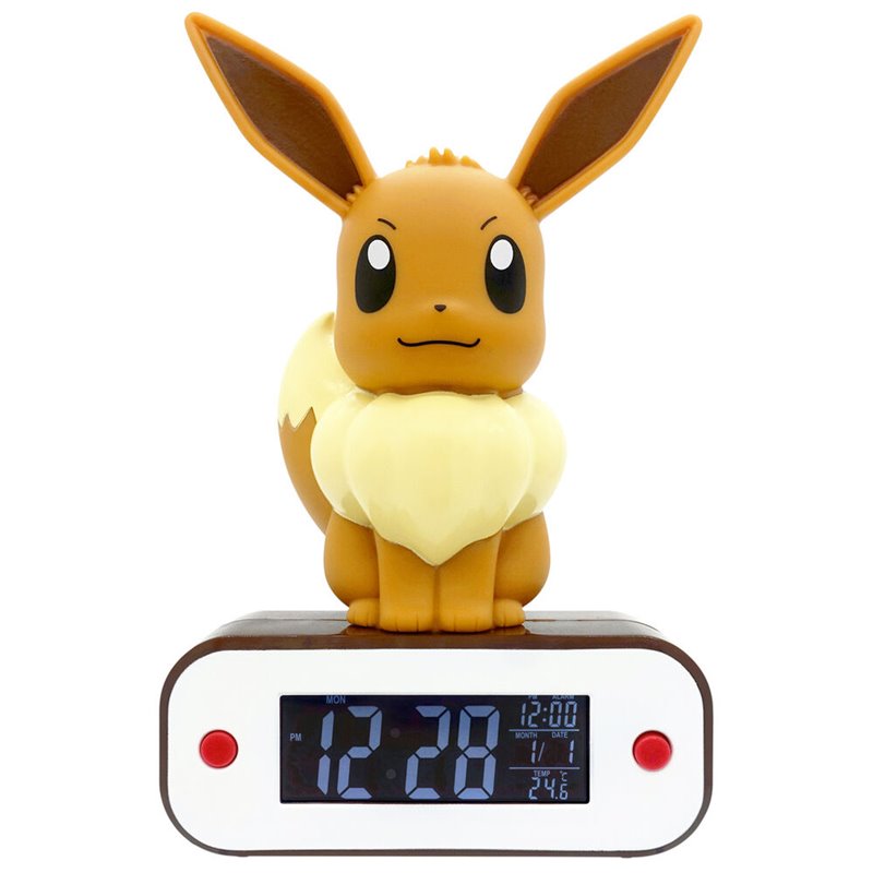 Lampara despertador Led Eevee Pokemon Lampara despertador Led Eevee Pokemon