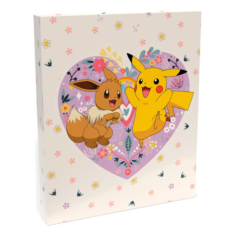 Carpeta A4 Flowers Pokemon anillas Carpeta A4 Flowers Pokemon anillas