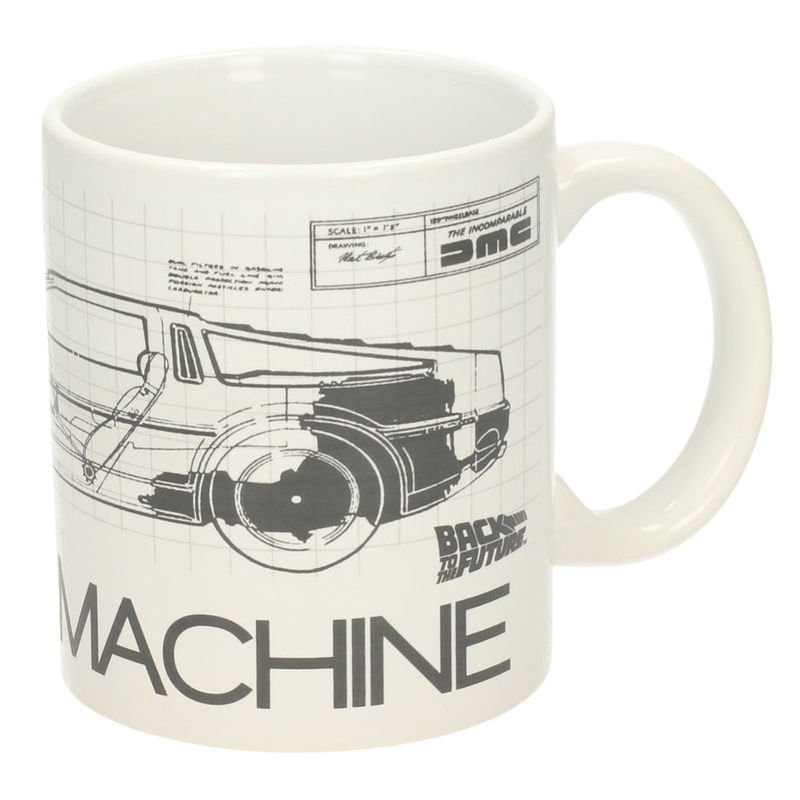 Taza Time Machine Regreso al Futuro Taza Time Machine Regreso al Futuro