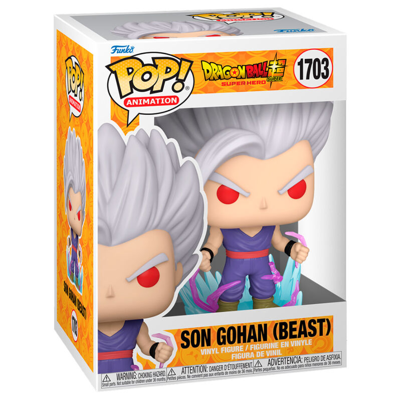 Figura POP Dragon Ball Super Super Hero Gohan Beast Figura POP Dragon Ball Super Super Hero Gohan Beast