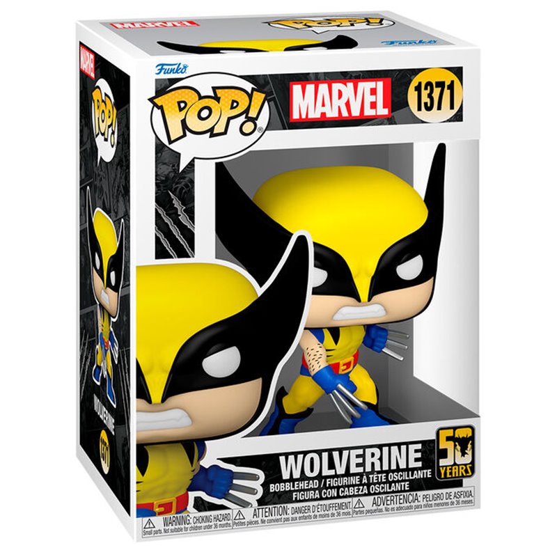 Figura POP Marvel Wolverine 50th Anniversary - Wolverine Classic Suit Figura POP Marvel Wolverine 50th Anniversary - Wolverine Classic Suit