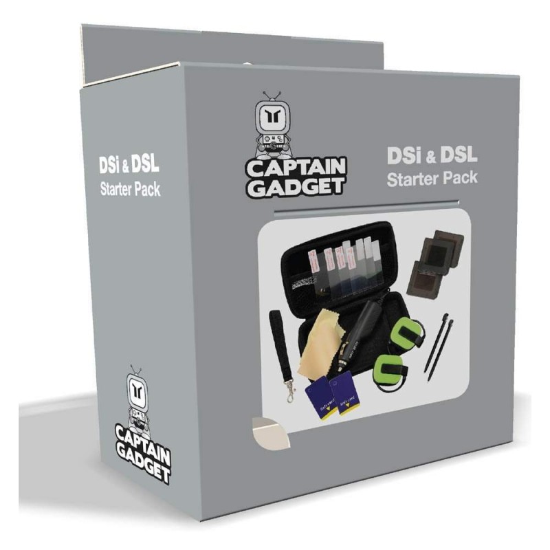 Captain Gadget Starter Pack NOVO Nintendo DS
