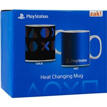 Taza Playstation heat changing 325ml