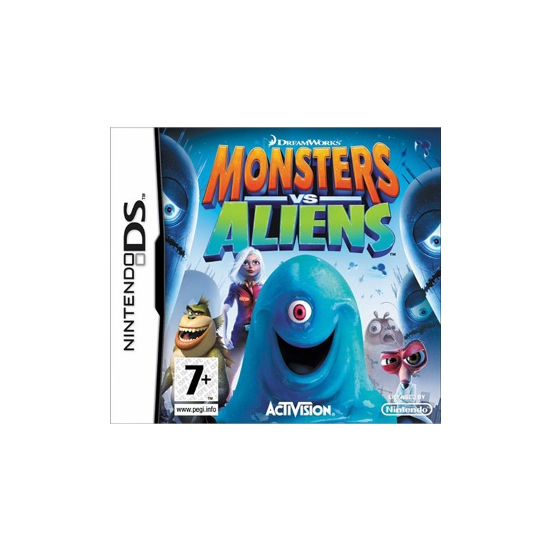 Monsters vs Aliens USADO Nintendo DS