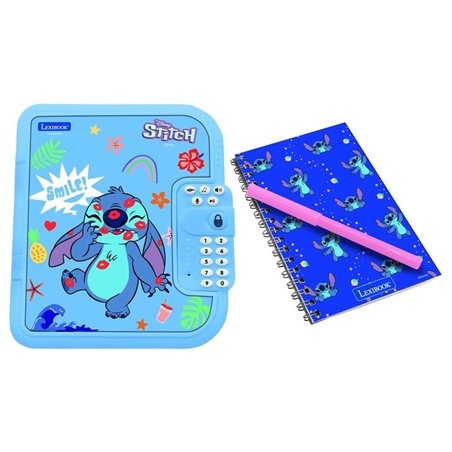 Diário Eletrónico Secreto - Disney Stitch