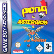 Pong & Yars Revenge & Asteroids (Apenas Cartucho) GBA