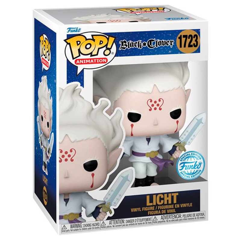 Figura POP Black Clover Licht Exclusive Figura POP Black Clover Licht Exclusive