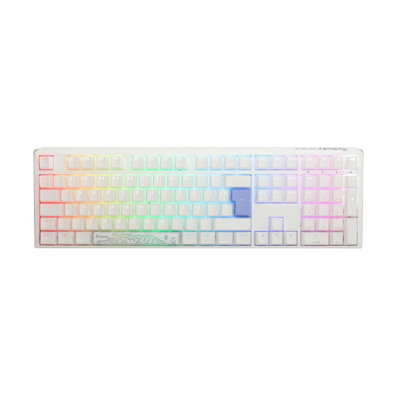 Teclado Mecânico Ducky ONE 3 Classic 100% Pure White MX-Red
