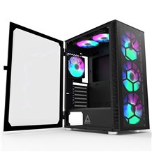 Caixa ATX Montech X3 Glass RGB Vidro Temperado Preto