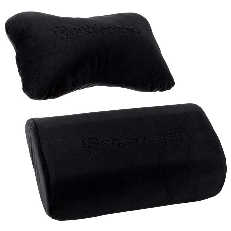 Set de Almofadas noblechairs para EPIC/ICON/HERO Preto / Pr Set de Almofadas noblechairs para EPIC/ICON/HERO Preto / Pr