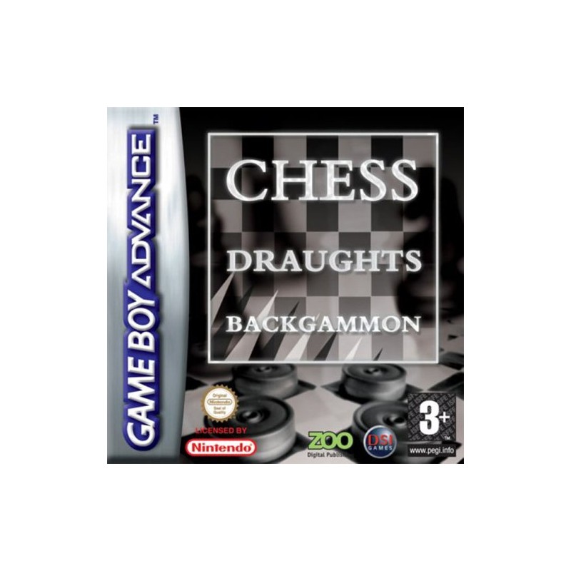 Backgamoon & Chess & Draughts (Apenas Cartucho) GBA