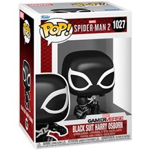 Figura Funko POP! Games: Marvel Spider-Man 2 - Black Suit Harry Osborn (Bobblehead) 1027