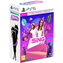 Let's Sing 2025 + 2 Microfones PS5