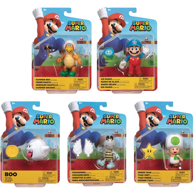 Figura Nintendo Super Mario 10Cm Figura Nintendo Super Mario 10Cm