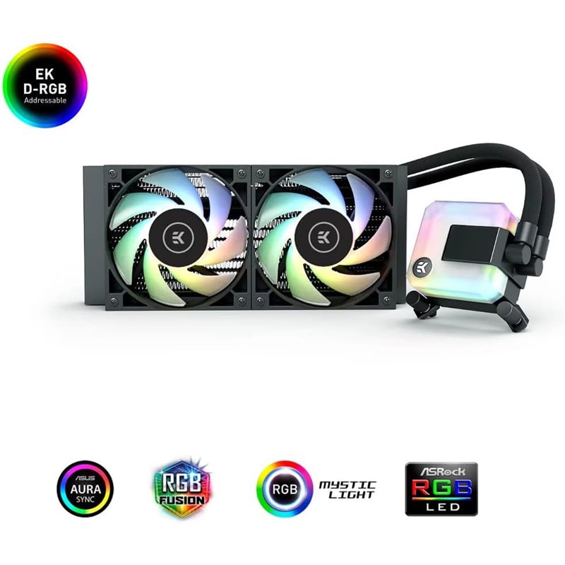 Water Cooler CPU EKWB AIO 240 D-RGB (Caixa Danificada) Water Cooler CPU EKWB AIO 240 D-RGB (Caixa Danificada)