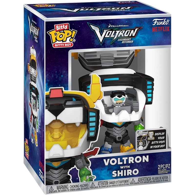 Figura Funko Bitty Bots: Voltron Legendary Defender - Voltron with Chiro (Funko POP! + Bitty POP!) Figura Funko Bitty Bots: Voltron Legendary Defender - Voltron with Chiro (Funko POP! + Bitty POP!)