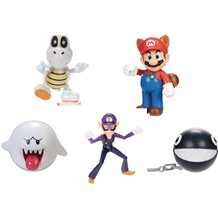 Figura Super Mario wave 45 Super Mario Bros 6cm surtido