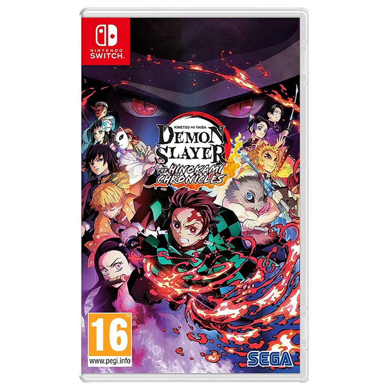 Demon Slayer Kimetsu no Yaiba The Hinokami Chronicles Switch (Código na Caixa)