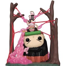Figura Funko POP! Deluxe: Demon Slayer - Nezuko Kamado in Web (Special / Glow in the Dark) 1418