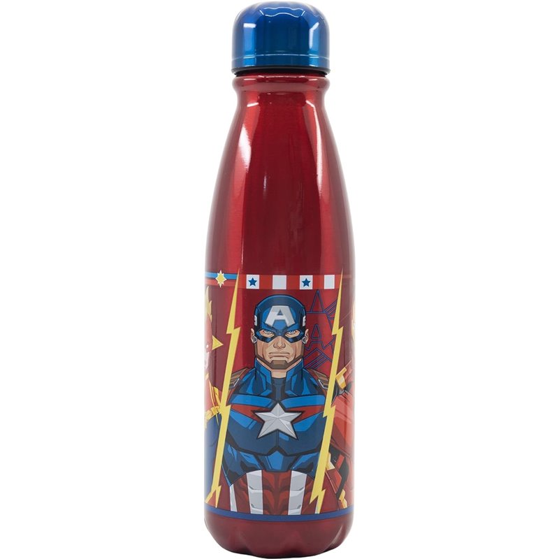 Garrafa Alumínio 600 ML - Marvel Avengers Invicible Force Garrafa Alumínio 600 ML - Marvel Avengers Invicible Force