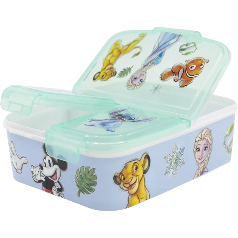 Lancheira Multi Compartimento - Disney 100 Anos Lancheira Multi Compartimento - Disney 100 Anos