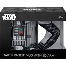 Caneca Meta Merch 3D Star Wars Darth Vader 400ml (Caixa Danificada)