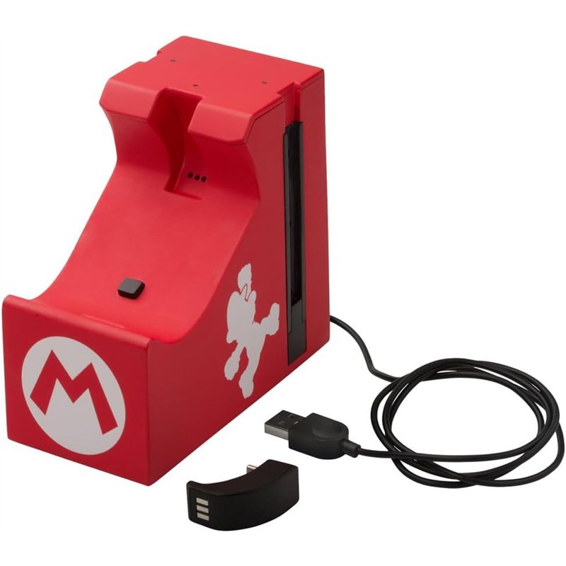 Estação de Carregamento PowerA - Nintendo Switch Joy-Con & Pro Controller: Super Mario (Caixa Danificada) Estação de Carregamento PowerA - Nintendo Switch Joy-Con & Pro Controller: Super Mario (Caixa Danificada)