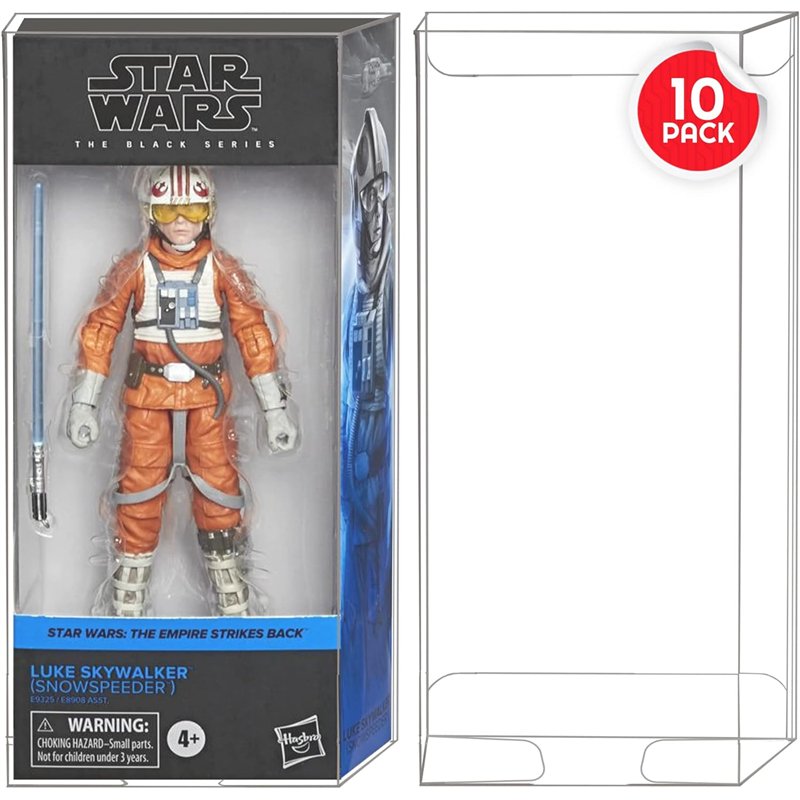 Pack 10 Caixas Proteção - Figuras The Black Series Pack 10 Caixas Proteção - Figuras The Black Series