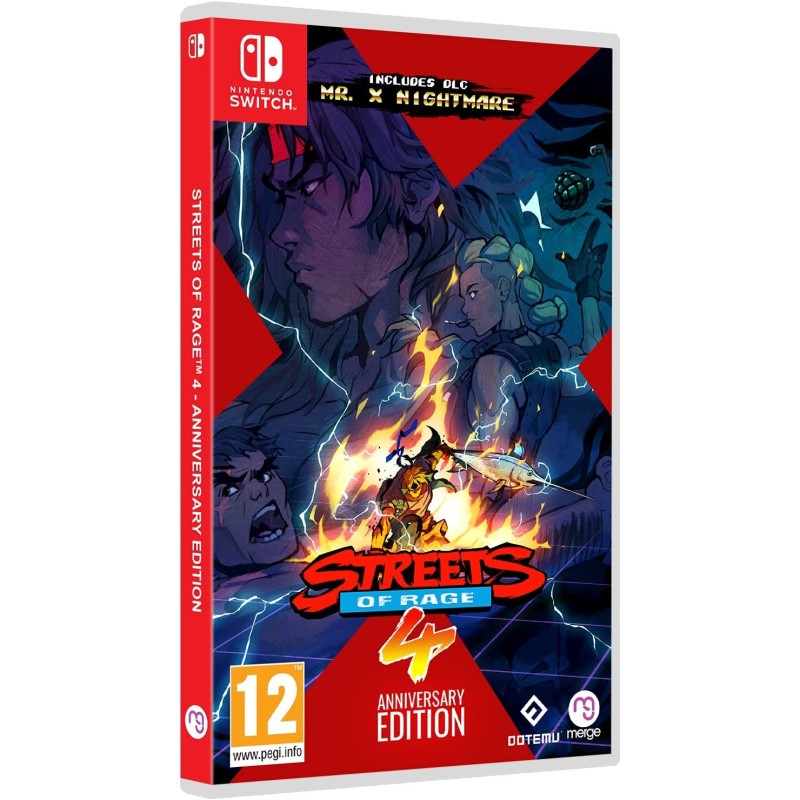 Streets of Rage 4 Anniversary Edition Nintendo Switch Streets of Rage 4 Anniversary Edition Nintendo Switch