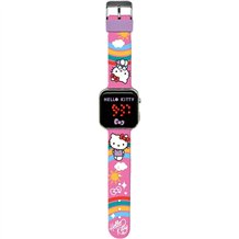 Relógio Infantil Led - Hello Kitty