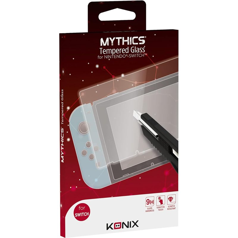 Película Vidro Temperado Konix Mythics - Nintendo Switch